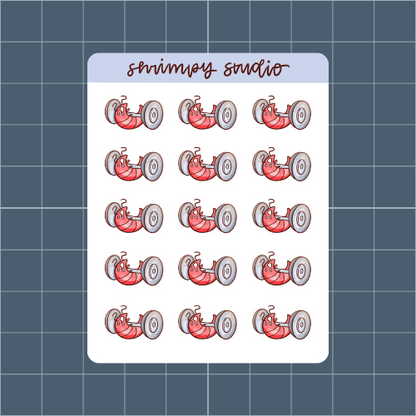 Weightlifting Shrimps