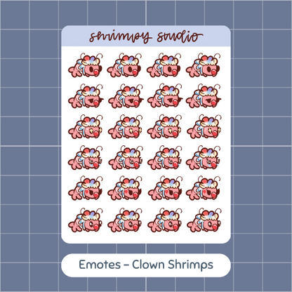 Emotes - Clown Shrimps