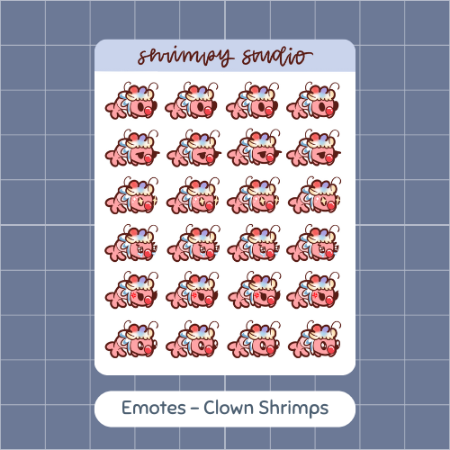 Emotes - Clown Shrimps